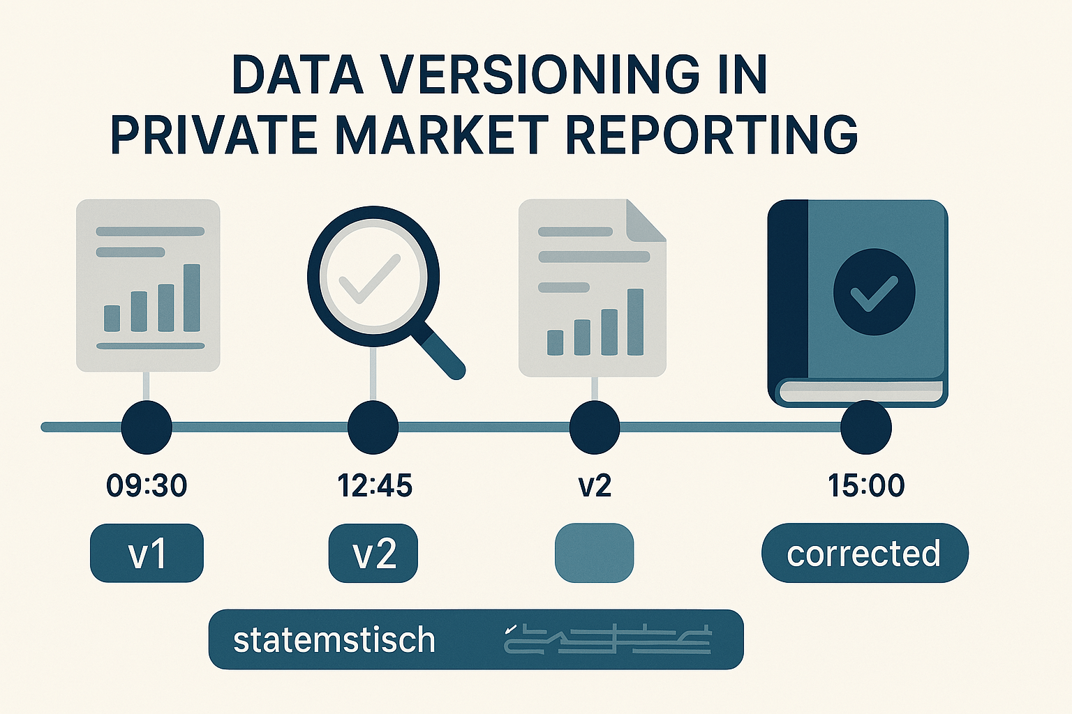 Titelbild Versionierung von Reporting Daten